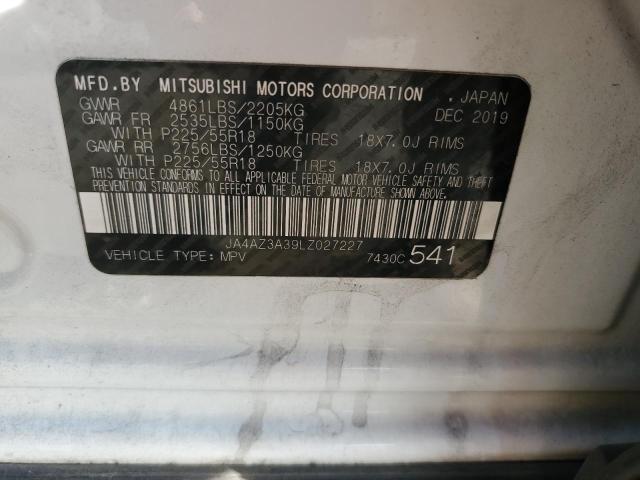 Photo 13 VIN: JA4AZ3A39LZ027227 - MITSUBISHI OUTLANDER 