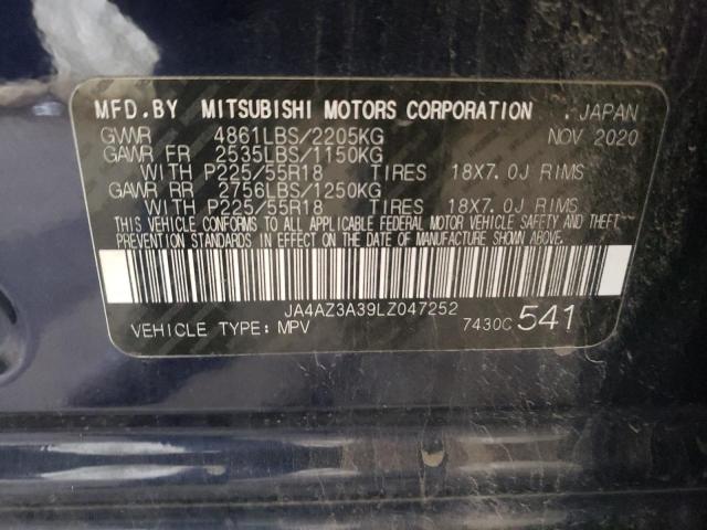 Photo 9 VIN: JA4AZ3A39LZ047252 - MITSUBISHI OUTLANDER 