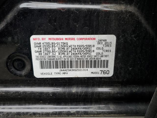 Photo 12 VIN: JA4AZ3A3XGZ021314 - MITSUBISHI OUTLANDER 