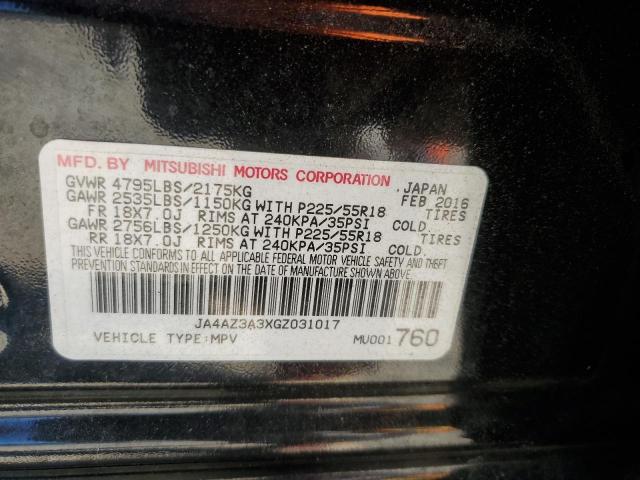 Photo 12 VIN: JA4AZ3A3XGZ031017 - MITSUBISHI OUTLANDER 