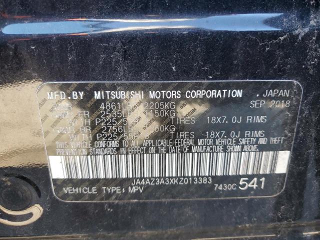 Photo 12 VIN: JA4AZ3A3XKZ013383 - MITSUBISHI OUTLANDER 