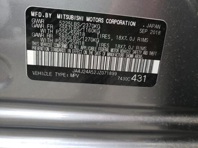 Photo 9 VIN: JA4J24A52JZ071899 - MITSUBISHI OUTLANDER 