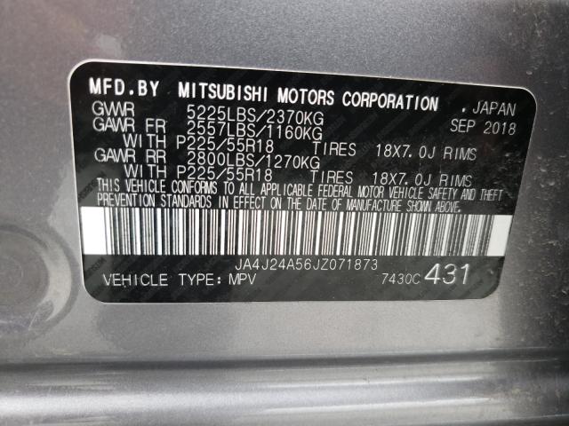 Photo 9 VIN: JA4J24A56JZ071873 - MITSUBISHI OUTLANDER 