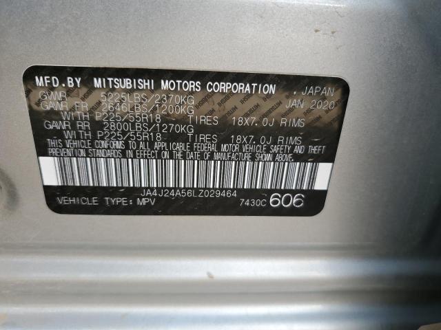 Photo 11 VIN: JA4J24A56LZ029464 - MITSUBISHI OUTLANDER 