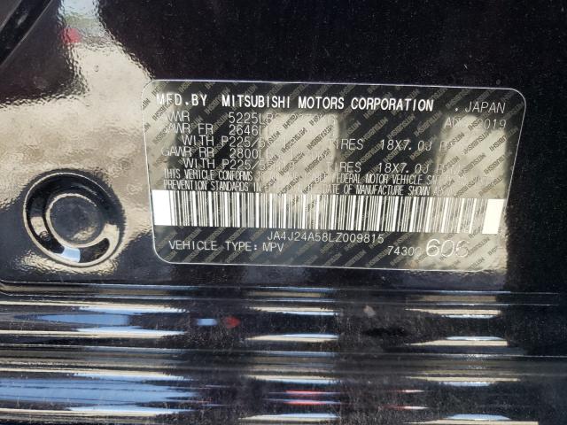 Photo 9 VIN: JA4J24A58LZ009815 - MITSUBISHI OUTLANDER 