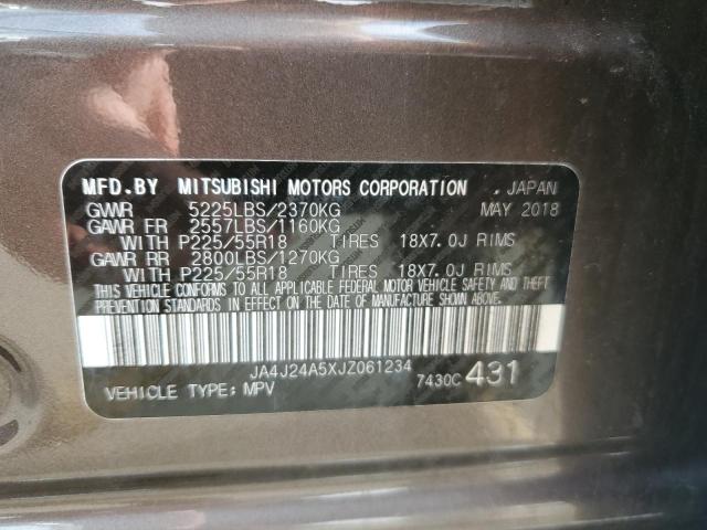 Photo 12 VIN: JA4J24A5XJZ061234 - MITSUBISHI OUTLANDER 