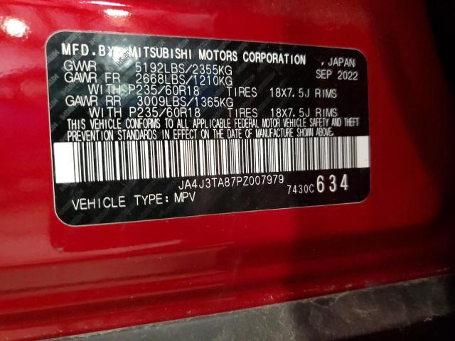 Photo 12 VIN: JA4J3TA87PZ007979 - MITSUBISHI OUTLANDER 