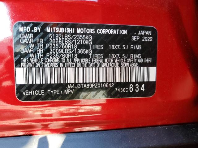 Photo 13 VIN: JA4J3TA89PZ010642 - MITSUBISHI OUTLANDER 