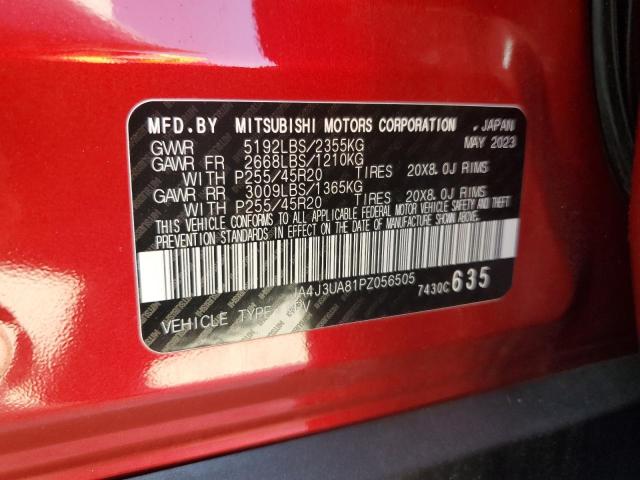 Photo 12 VIN: JA4J3UA81PZ056505 - MITSUBISHI OUTLANDER 