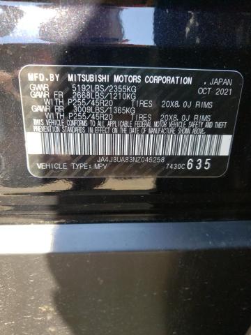 Photo 13 VIN: JA4J3UA83NZ045258 - MITSUBISHI OUTLANDER 