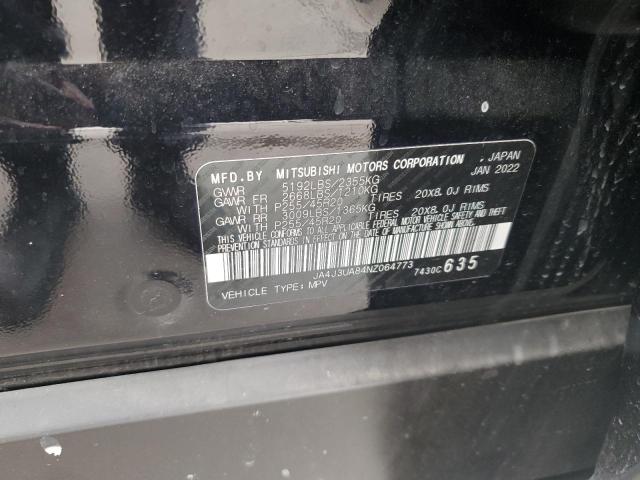 Photo 12 VIN: JA4J3UA84NZ064773 - MITSUBISHI OUTLANDER 