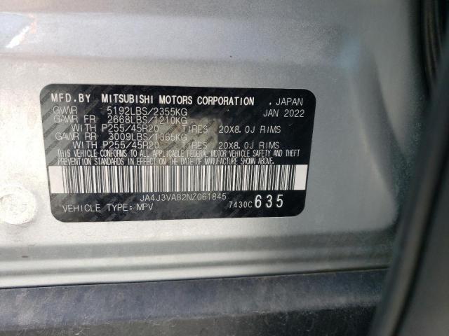 Photo 13 VIN: JA4J3VA82NZ061845 - MITSUBISHI OUTLANDER 