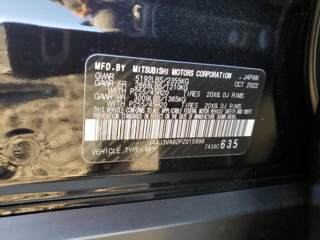 Photo 11 VIN: JA4J3VA82PZ015998 - MITSUBISHI OUTLANDER 