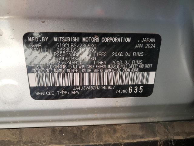 Photo 11 VIN: JA4J3VA82RZ045957 - MITSUBISHI OUTLANDER 