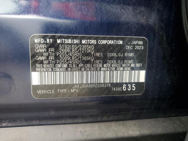 Photo 13 VIN: JA4J3VA86RZ038378 - MITSUBISHI OUTLANDER 