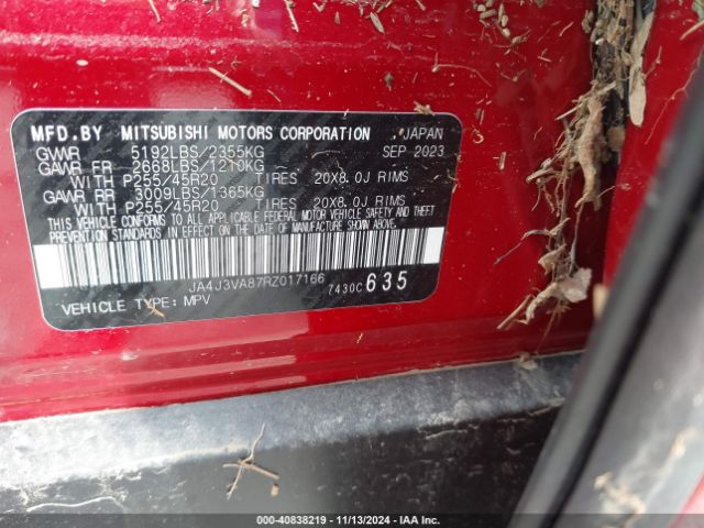 Photo 8 VIN: JA4J3VA87RZ017166 - MITSUBISHI OUTLANDER 