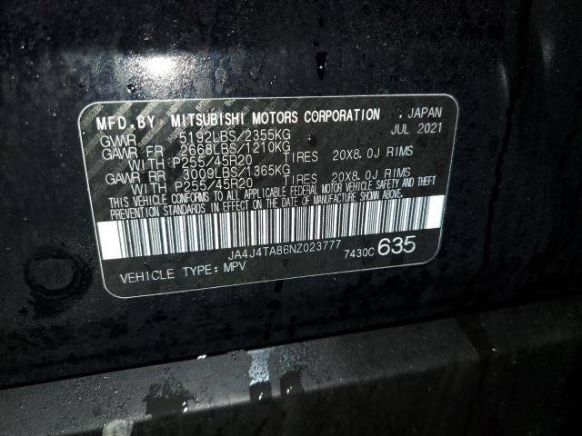 Photo 12 VIN: JA4J4TA86NZ023777 - MITSUBISHI OUTLANDER 