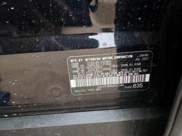 Photo 11 VIN: JA4J4TA86NZ027389 - MITSUBISHI OUTLANDER 