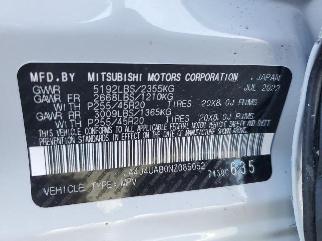 Photo 9 VIN: JA4J4UA80NZ085052 - MITSUBISHI OUTLANDER 