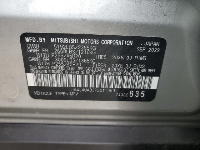 Photo 11 VIN: JA4J4UA83PZ011059 - MITSUBISHI OUTLANDER 