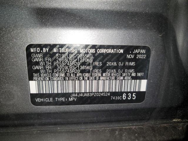 Photo 12 VIN: JA4J4UA83PZ024524 - MITSUBISHI OUTLANDER 