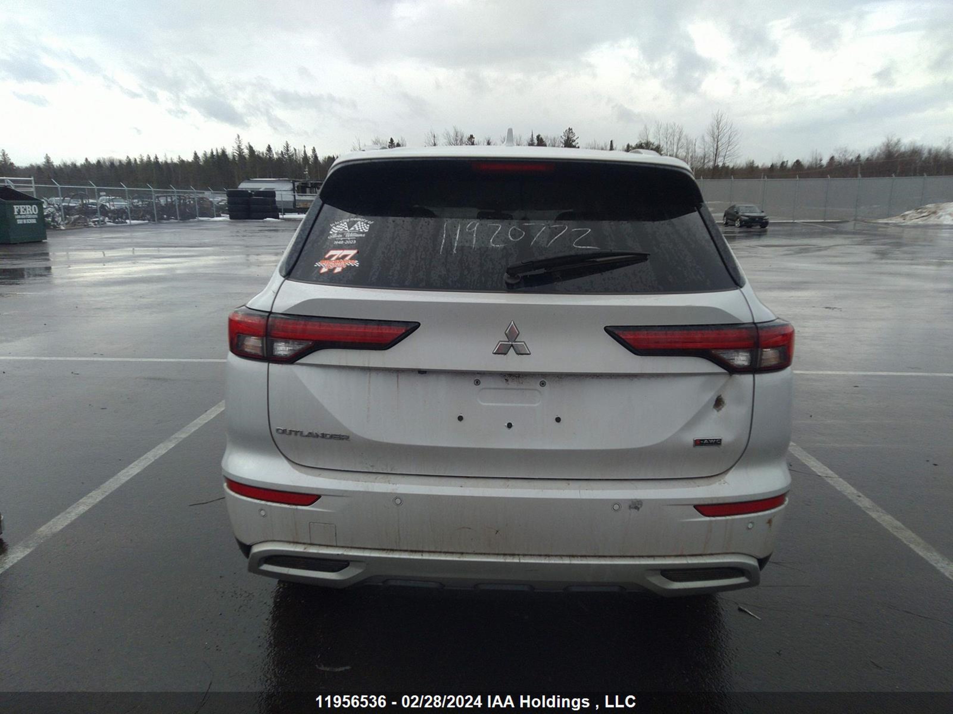 Photo 15 VIN: JA4J4UA84NZ615622 - MITSUBISHI OUTLANDER 