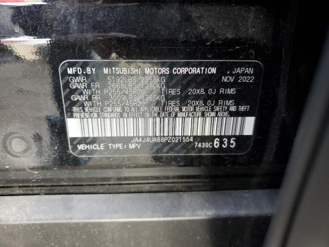 Photo 12 VIN: JA4J4UA88PZ021554 - MITSUBISHI OUTLANDER 