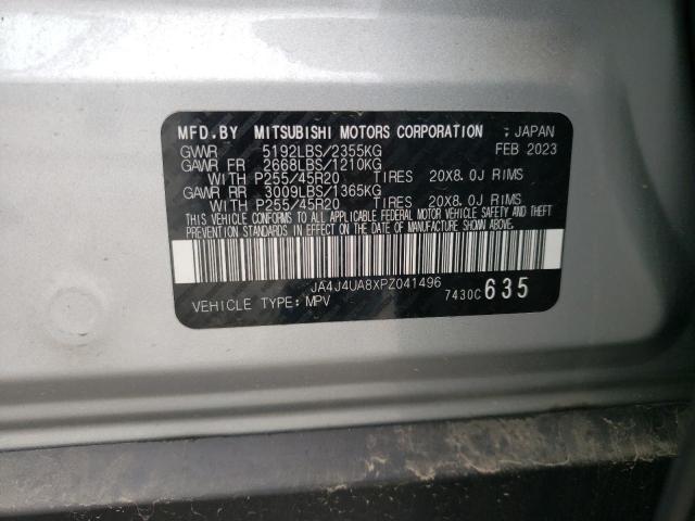 Photo 12 VIN: JA4J4UA8XPZ041496 - MITSUBISHI OUTLANDER 