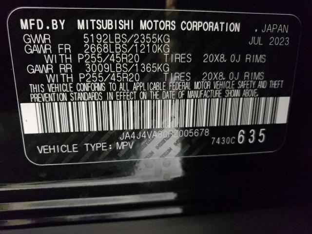 Photo 12 VIN: JA4J4VA80RZ005678 - MITSUBISHI OUTLANDER 