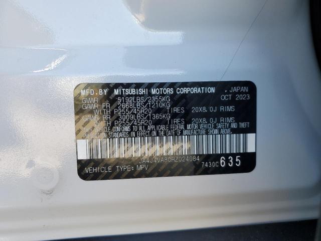 Photo 12 VIN: JA4J4VA80RZ024084 - MITSUBISHI OUTLANDER 