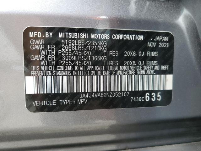 Photo 13 VIN: JA4J4VA82NZ052107 - MITSUBISHI OUTLANDER 