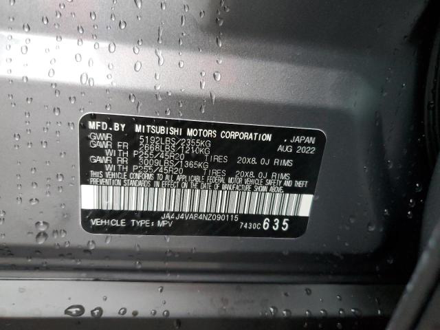 Photo 11 VIN: JA4J4VA84NZ090115 - MITSUBISHI OUTLANDER 