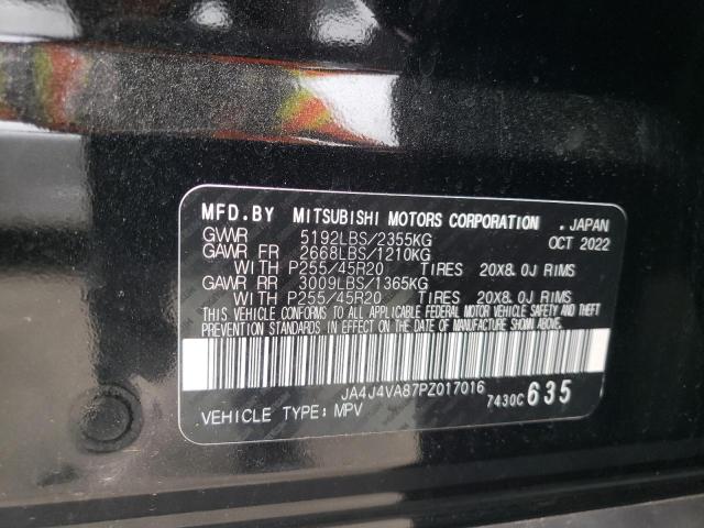 Photo 11 VIN: JA4J4VA87PZ017016 - MITSUBISHI OUTLANDER 