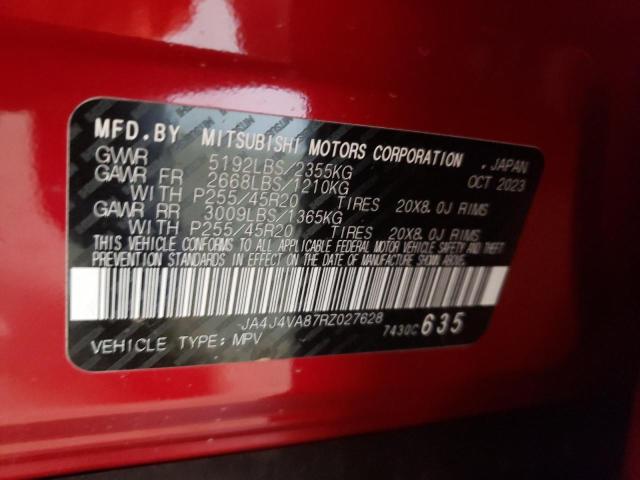 Photo 13 VIN: JA4J4VA87RZ027628 - MITSUBISHI OUTLANDER 