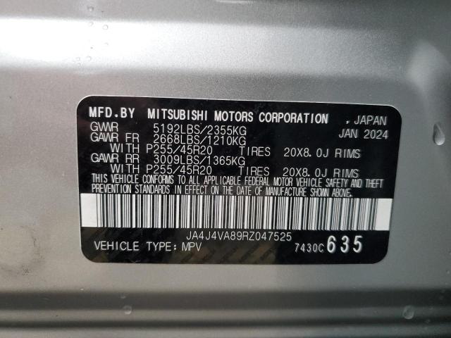 Photo 12 VIN: JA4J4VA89RZ047525 - MITSUBISHI OUTLANDER 