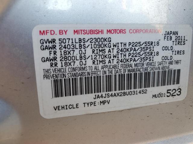 Photo 13 VIN: JA4JS4AX2BU031452 - MITSUBISHI OUTLANDER 