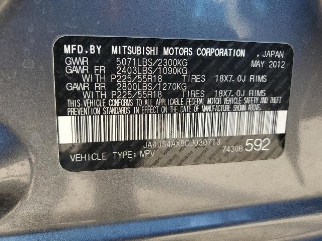 Photo 13 VIN: JA4JS4AX8CU030713 - MITSUBISHI OUTLANDER 