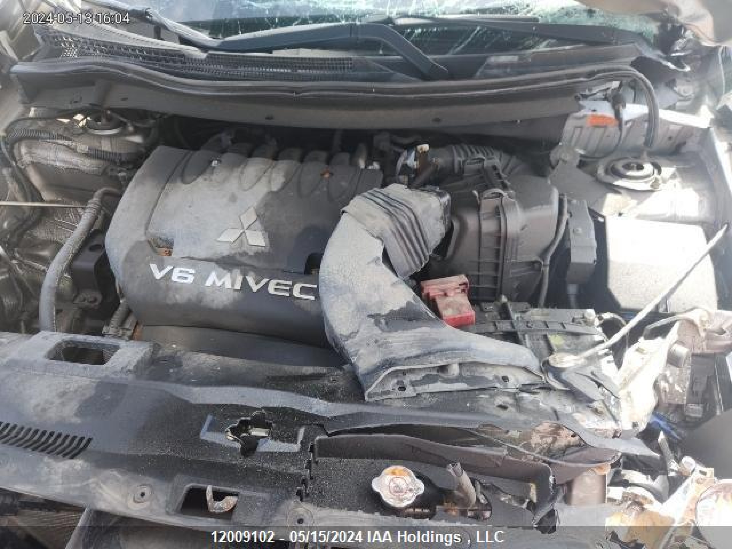 Photo 9 VIN: JA4JZ3AX3EZ606431 - MITSUBISHI OUTLANDER 