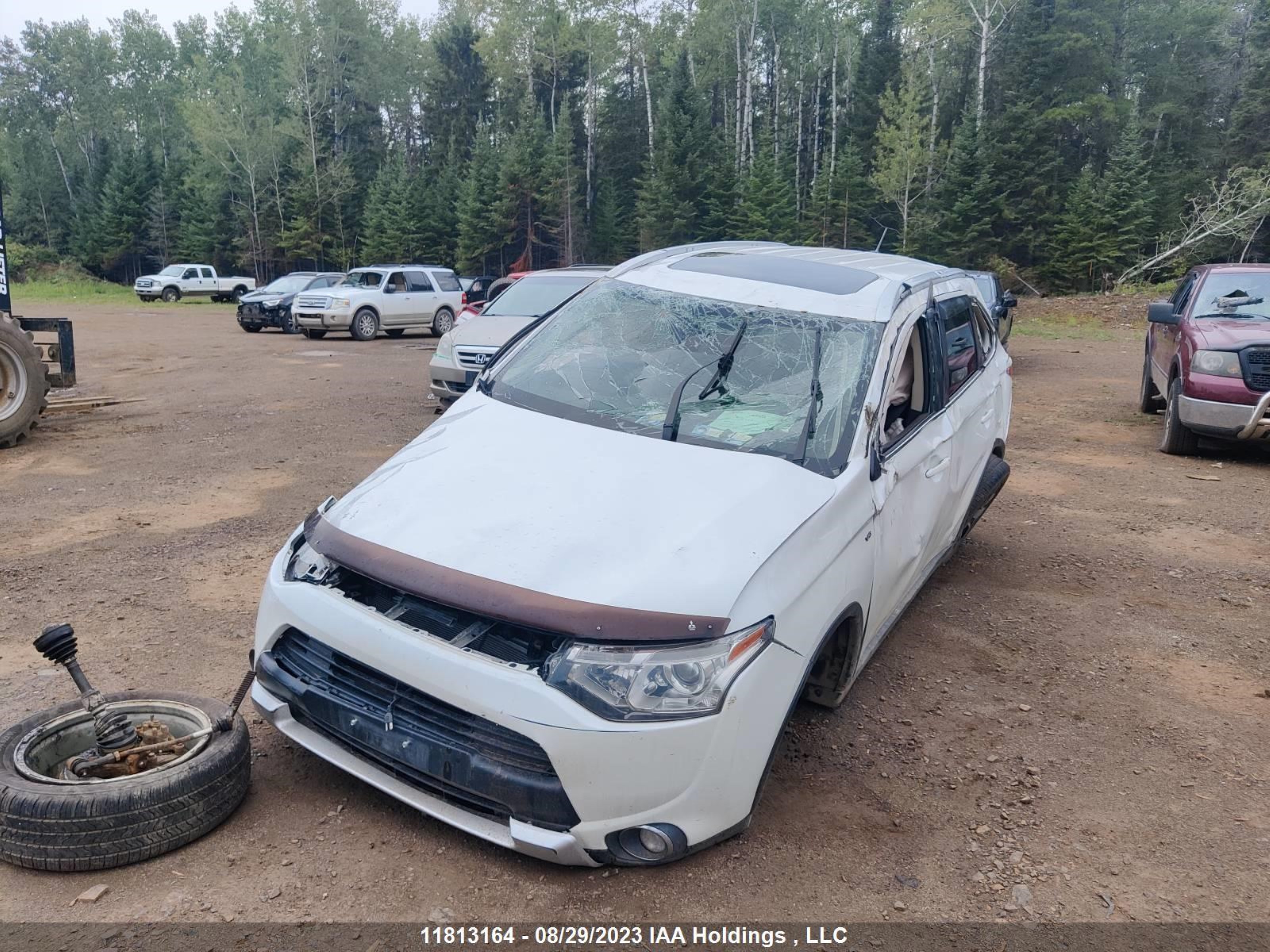 Photo 2 VIN: JA4JZ4AX0FZ602635 - MITSUBISHI OUTLANDER 