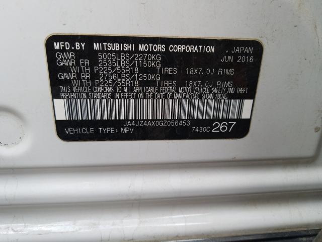 Photo 9 VIN: JA4JZ4AX0GZ056453 - MITSUBISHI OUTLANDER 