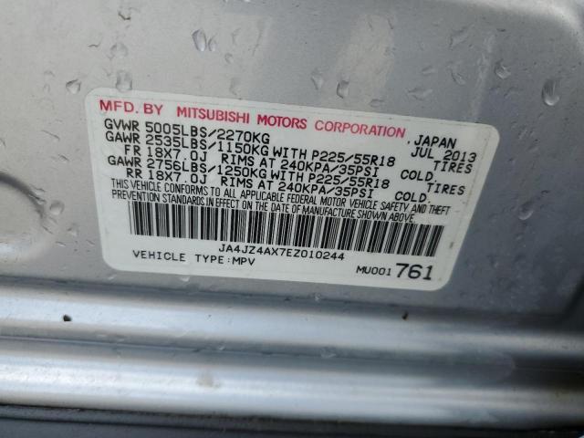 Photo 13 VIN: JA4JZ4AX7EZ010244 - MITSUBISHI OUTLANDER 