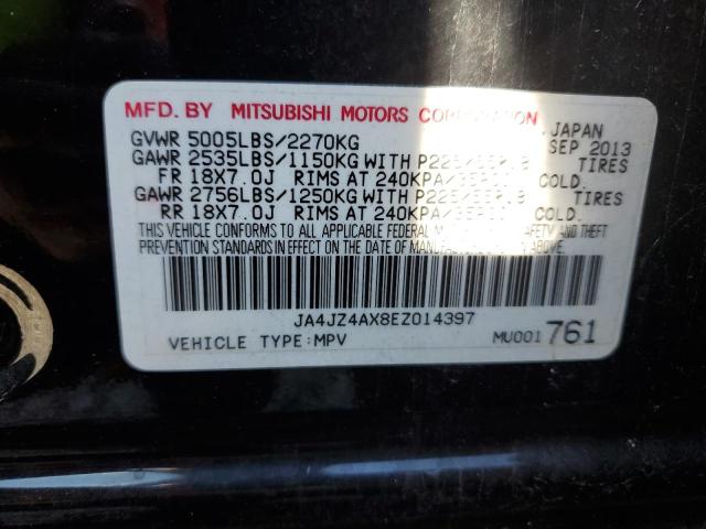 Photo 9 VIN: JA4JZ4AX8EZ014397 - MITSUBISHI OUTLANDER 