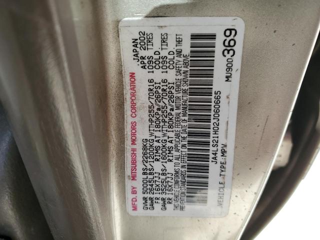 Photo 12 VIN: JA4LS21H02J060665 - MITSUBISHI MONTERO 