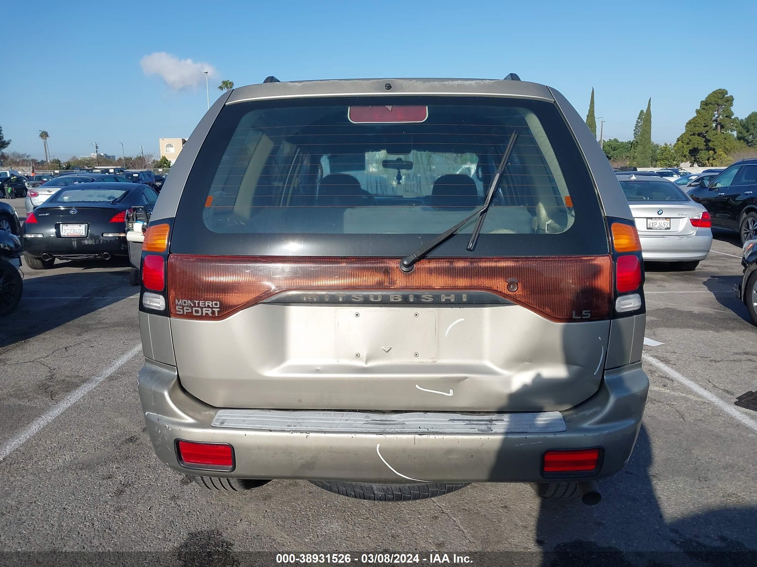 Photo 15 VIN: JA4LS21H42J033713 - MITSUBISHI MONTERO SPORT 