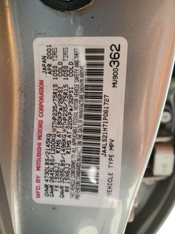 Photo 12 VIN: JA4LS21H71P061727 - MITSUBISHI MONTERO 