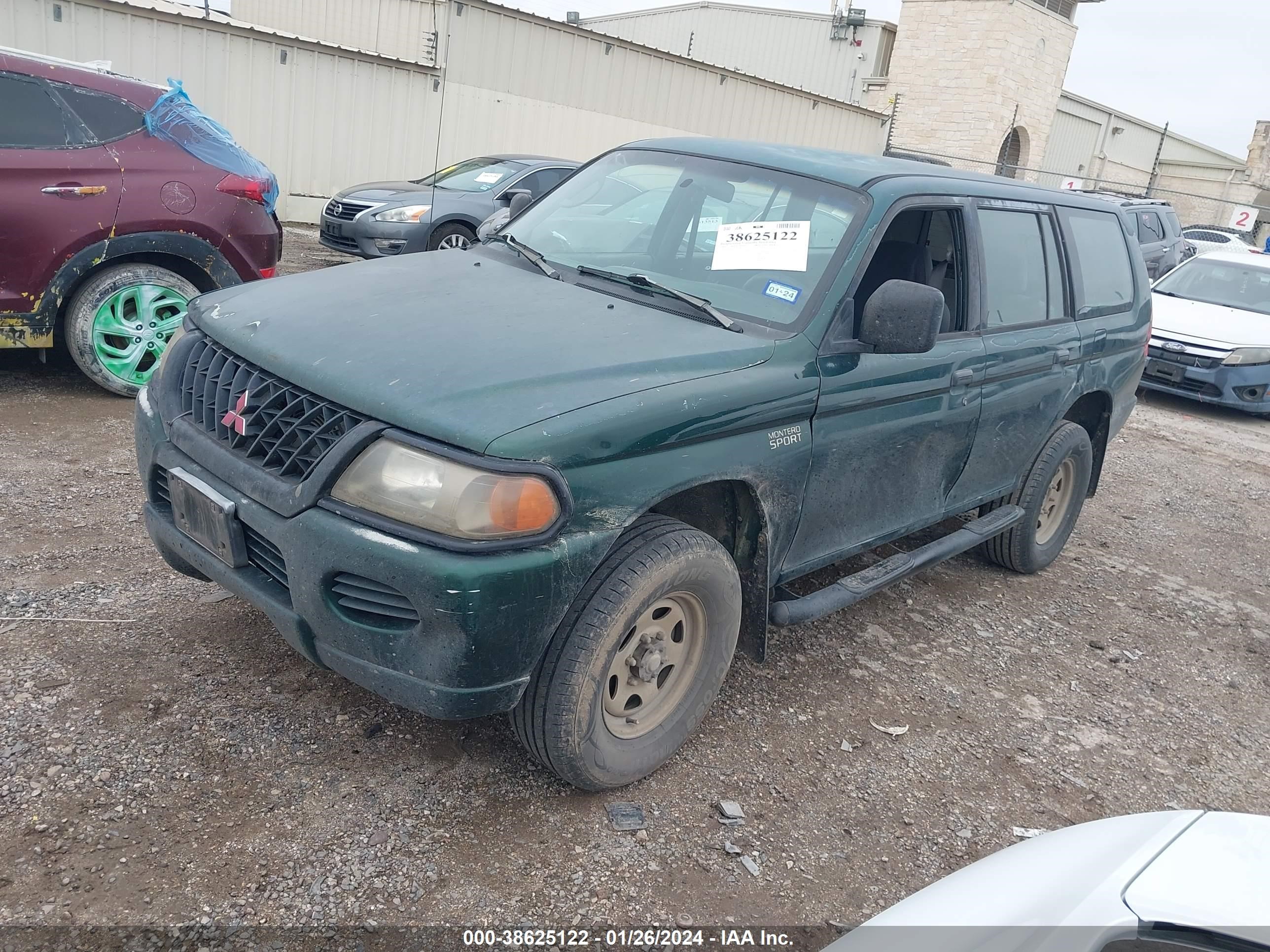 Photo 1 VIN: JA4LS21H9YP047841 - MITSUBISHI MONTERO SPORT 