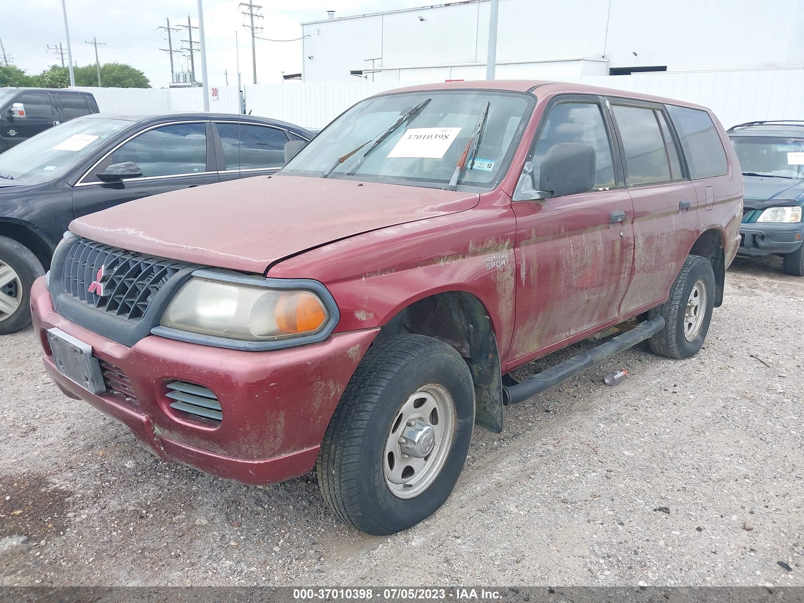 Photo 1 VIN: JA4LS21HXYP815536 - MITSUBISHI MONTERO SPORT 