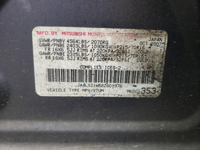 Photo 12 VIN: JA4LS21W58Z601976 - MITSUBISHI OUTLANDER 