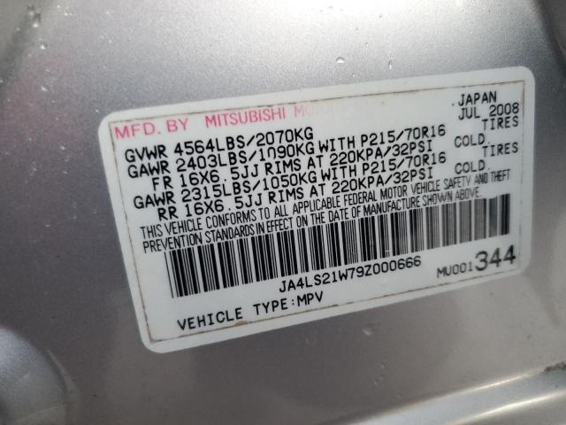 Photo 12 VIN: JA4LS21W79Z000666 - MITSUBISHI OUTLANDER 