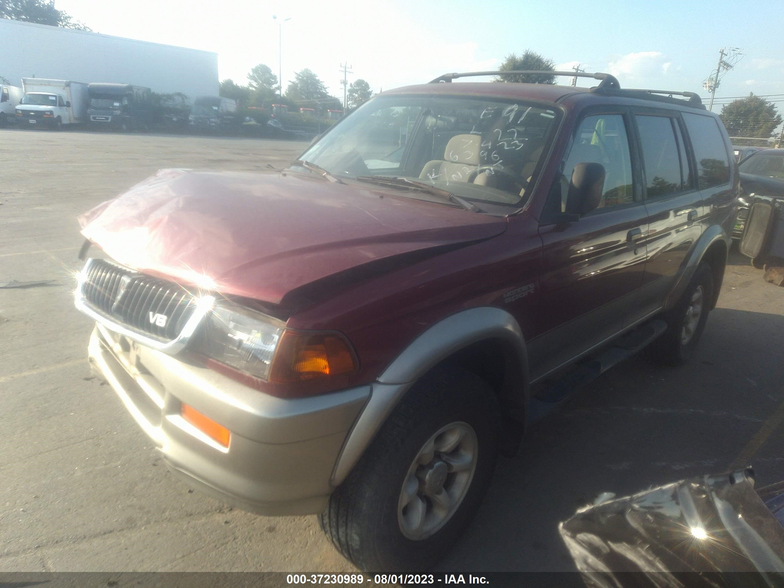 Photo 1 VIN: JA4LS31H8XP036396 - MITSUBISHI MONTERO SPORT 